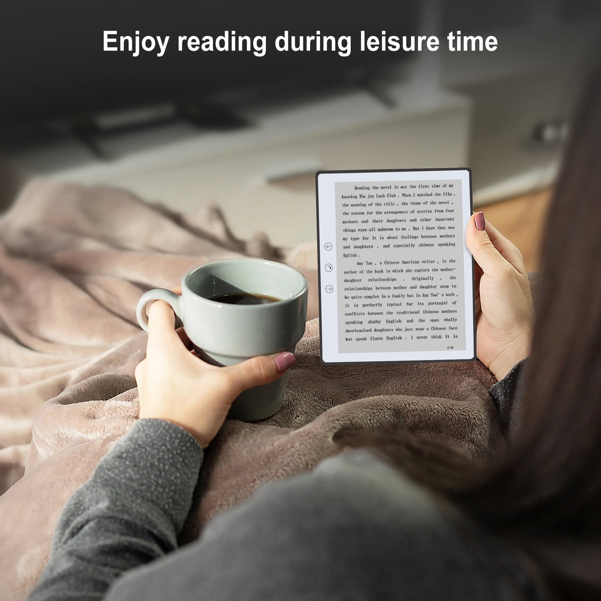 Trion Nex Ebook-Reader - 6" E-Ink Touchscreen, Quad-Core, 32GB Storage, Android 8.1 - Black Trion