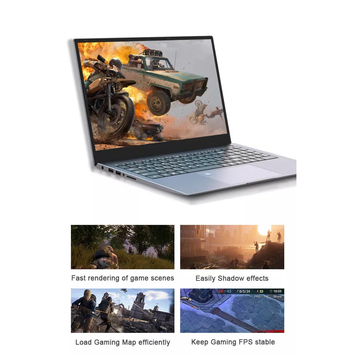 Trion Infinity 700 15.6" 11th Gen Laptop i7-1165G7 Intel Iris Xe Graphics Windows 10 Pro - Gray - Refurbished (GRADE-B) Trion