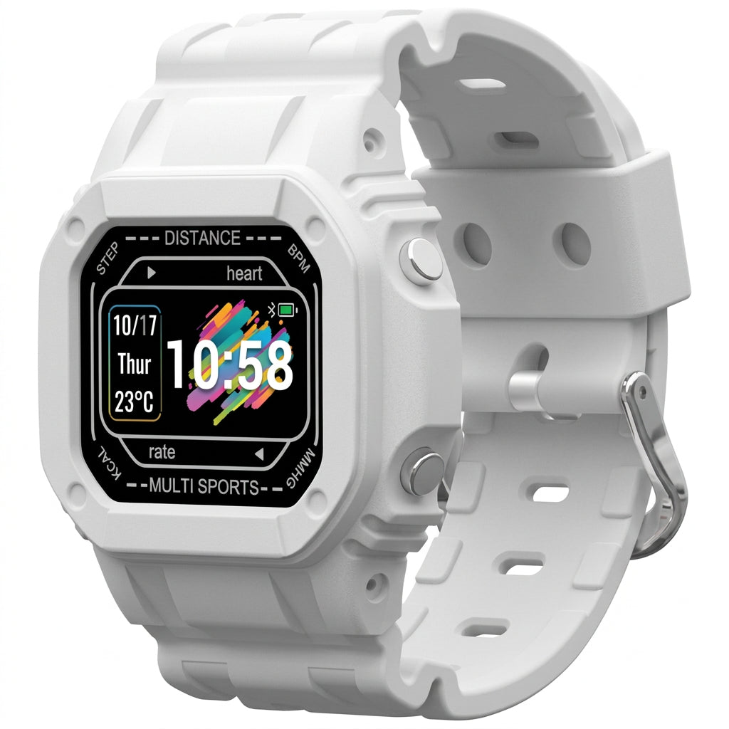 Tristar i2 Smart Watch Fitness Tracker – White - Pristine - Refurbished Tristar