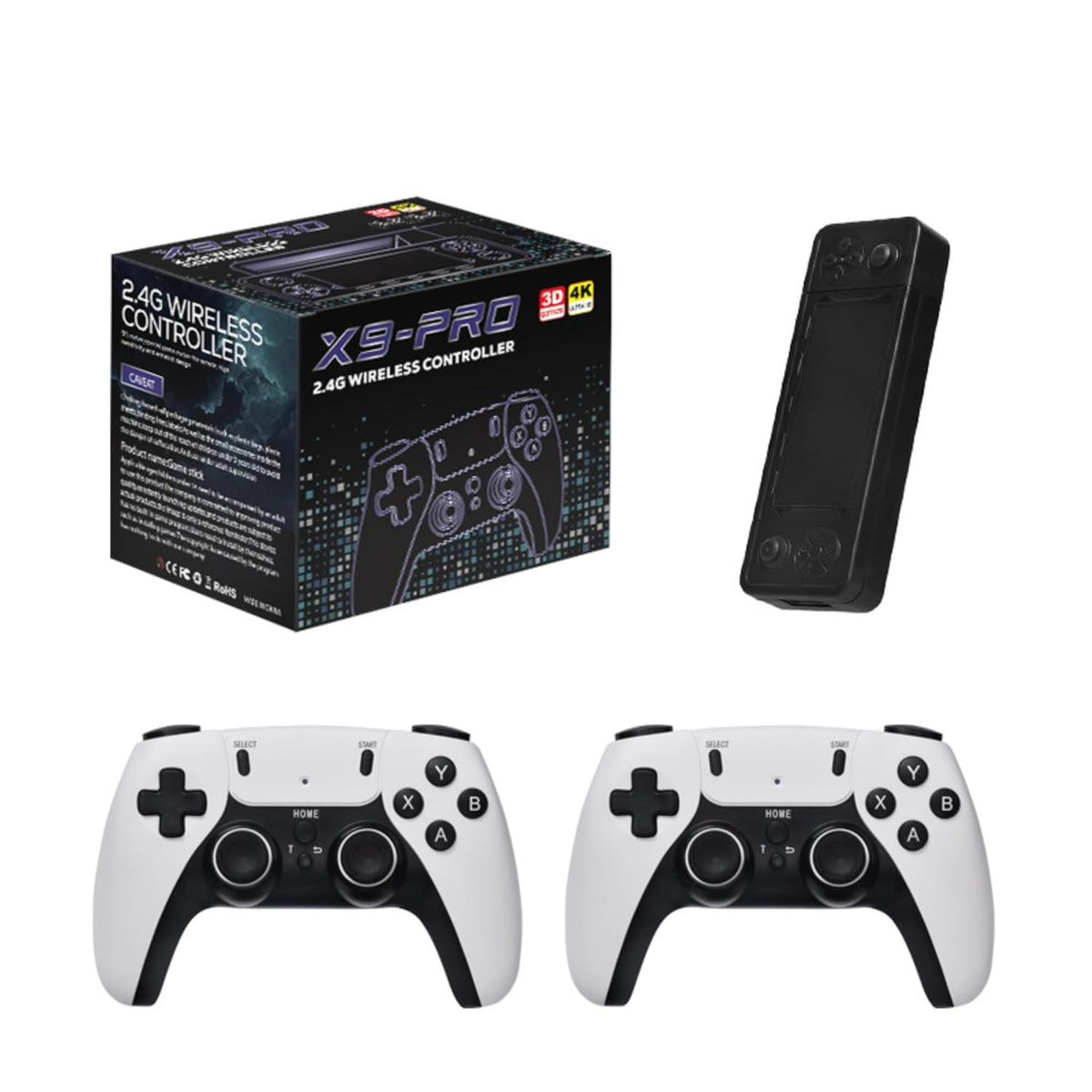 TRISTAR ONLINE X9-Pro Retro Gaming 2.4G Wireless Controller Pristine - Refurbished