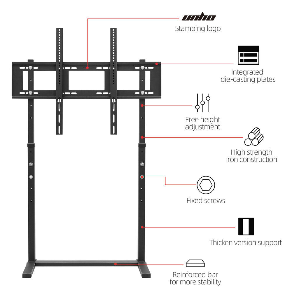 TV Stand Base Mount Bracket Swivel for 32-100 LED LCD Tristar Online