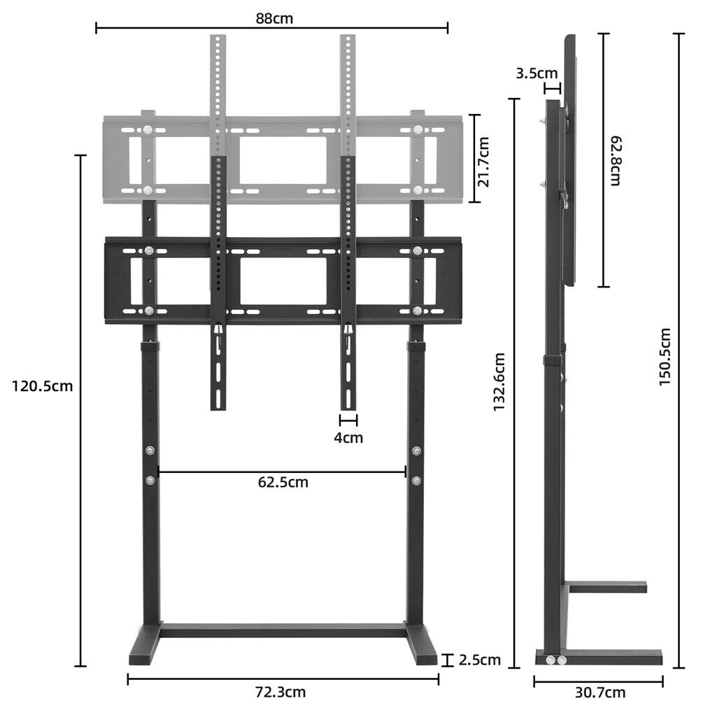 TV Stand Base Mount Bracket Swivel for 32-100 LED LCD Tristar Online