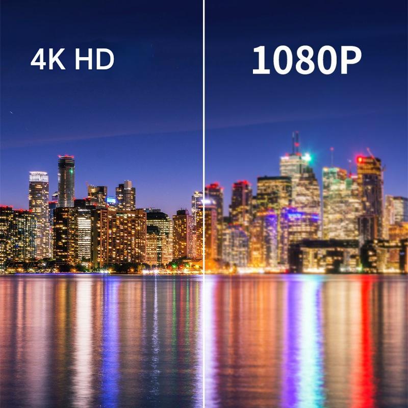 Ultra HD 4K Dual Lens Digital Camera - 44MP, 4X Zoom, 2.4" Screen, Complete with 64GB Card (pink) Tristar Online