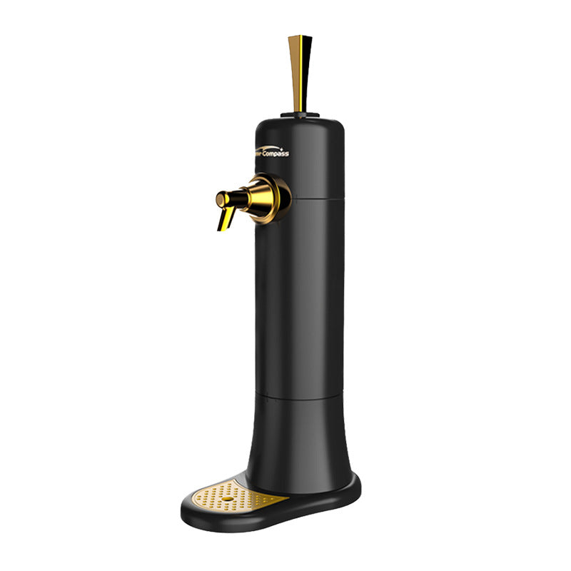 Ultrasonic Beer Foam Creator & Dispenser - Portable Tap for Canned & Bottled Beer with Cooling System(black) Tristar Online