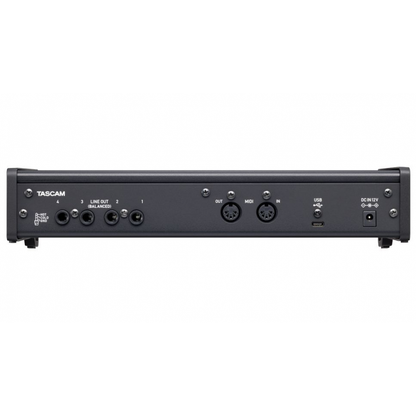 Tascam US-4x4HR Desktop 4x4 USB Type-C Audio/MIDI Interface Tascam