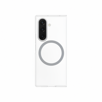 Samsung Fold7 Clear Magnet Case – Transparent Magnetic Protective Cover - Pristine - Refurbished
