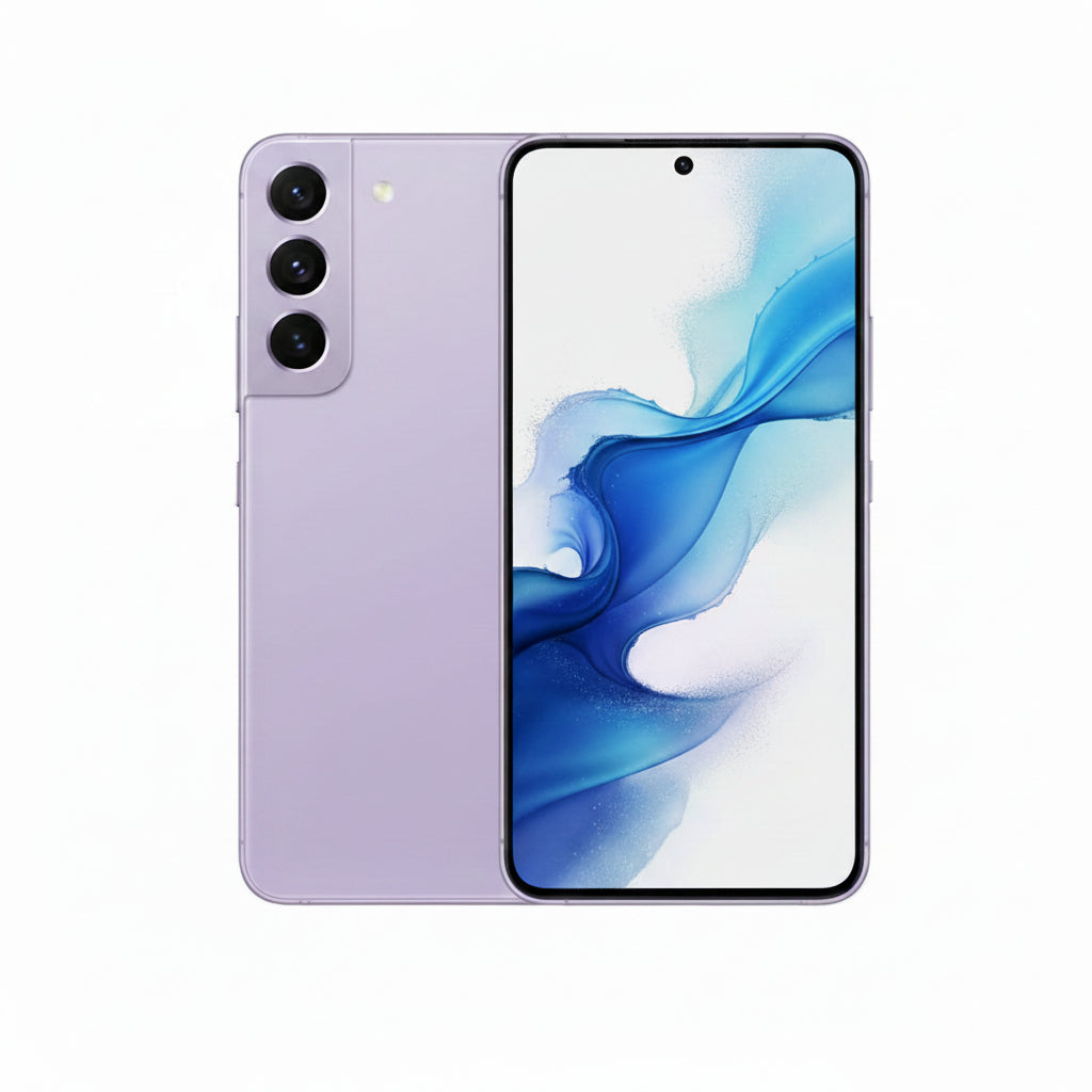 Samsung Galaxy S22 5G - 128GB, 256GB - Green, Phantom White, Bora Purple, Graphite, Pink, Phantom Black, Violet, Sky Blue, Cream - Acceptable - Refurbished