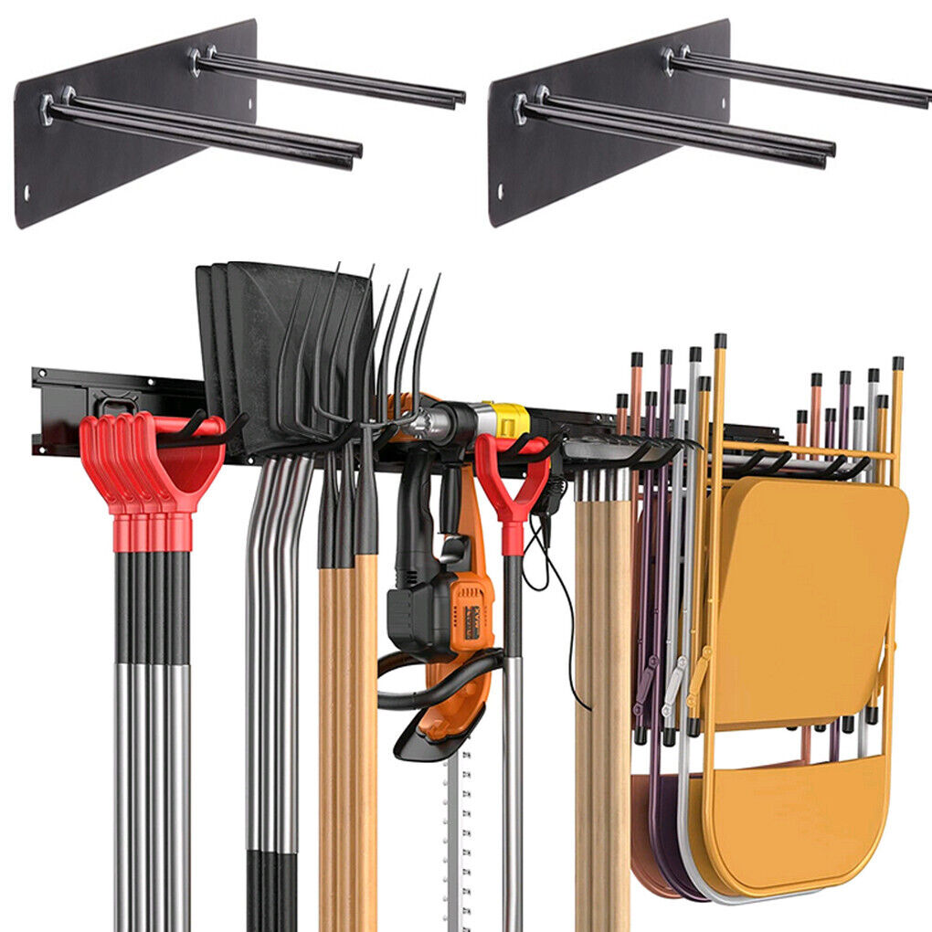 Wall Mounted Tool Rack Heavy Duty Garage Organizer Tristar Online