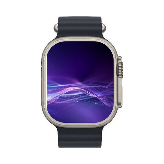 Apple Watch Ultra 49MM GPS + Cellular Titanium Case with Midnight Ocean Band