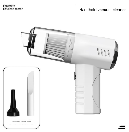 White 2-in-1 Cordless Handheld Vacuum and Air Blower - Portable & Lightweight Cleaner for Car, Home, and Pet Hair Tristar Online