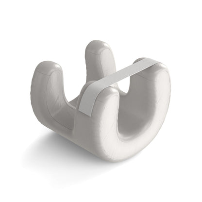White Beauty Sleep Pillow - Contoured Memory Foam Pillow for Face & Neck Support Tristar Online