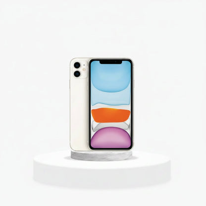 Apple iPhone 11 64GB,128GB,256GB - Black, White, Purple, Yellow, Green, Red - Acceptable- Refurbished Apple