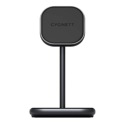 Cygnett ChargeBase Qi2.0 2-in-1 Magnetic Wireless Charger Cygnett