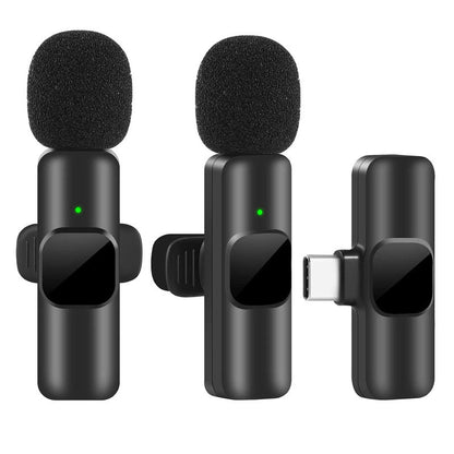 Wireless Lavalier Microphone for iPhone Android Live Recording Tristar Online