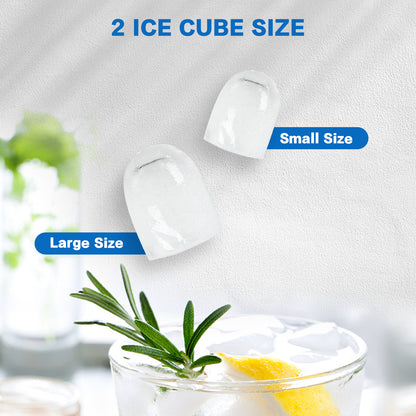 X-BULL Ice Maker Machine Commercial Portable  Ice Cube 2.2L Home Bar Benchtop Black Tristar Online