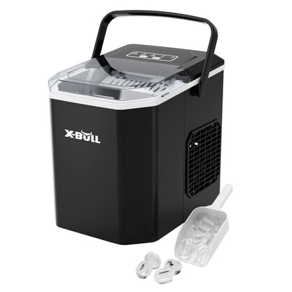 X-BULL Ice Maker Machine Commercial Portable  Ice Cube 2.2L Home Bar Benchtop Black Tristar Online
