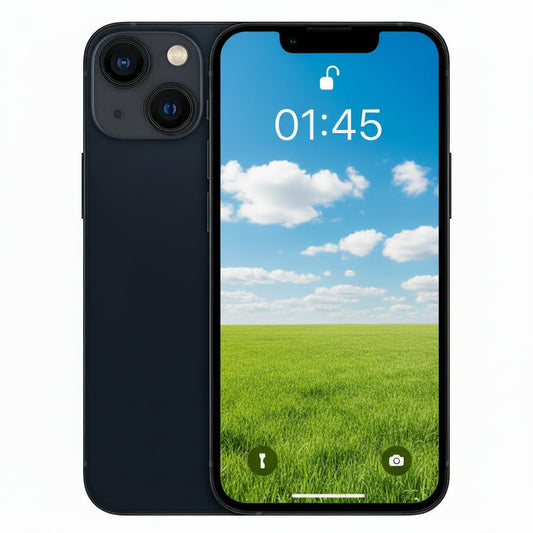 Apple iPhone 13 Mini – 128GB / 256GB / 512GB | Midnight, Starlight, Blue, Pink, Green, Red - Acceptable - Refurbished Apple