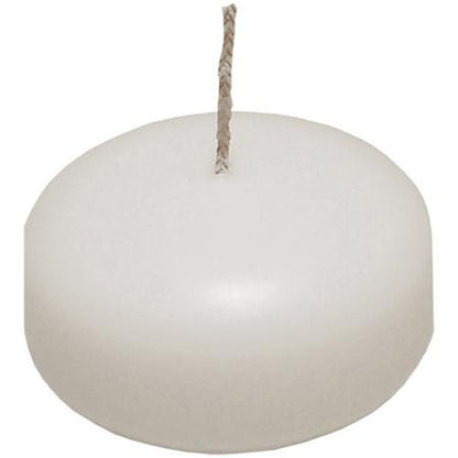 100 Pack of 6 Hour White Floating Candles - 5.8cm diameter - wedding party decoration Tristar Online
