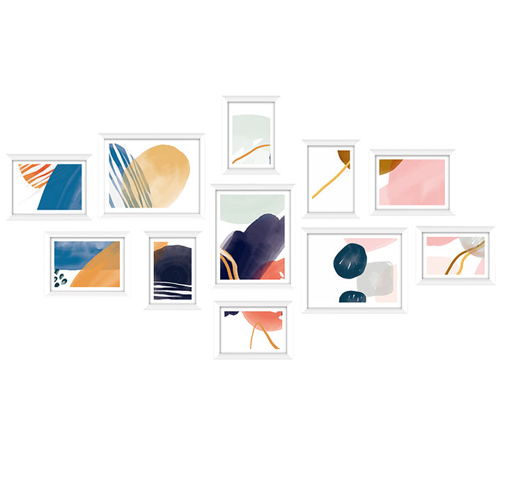 Artiss Photo Frames11PCS 5x7in 6x8in 8x10in Hanging Wall Frame White Tristar Online