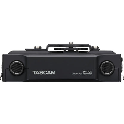 Tascam DR-70D 6-Input / 4-Track Multi-Track Field Recorder with Onboard Omni Microphones Tascam