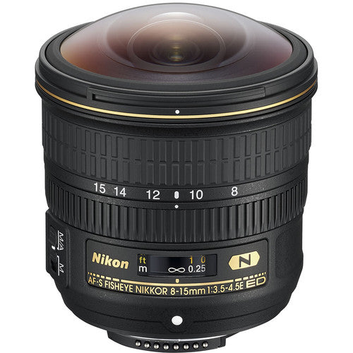 Nikon AF-S Fisheye 8-15mm f/3.5-4.5E ED Lens Nikon