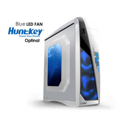 Huntkey MVP Pro  Gaming computer chassis - Blue (No PSU Included, NO FAN Included) Tristar Online