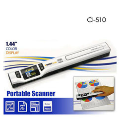 Digitalk Portable Handheld A4 1050dpi Photo & Document Scanner (CI-510) Tristar Online