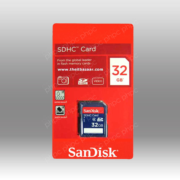 SANDISK SDHC SDB 32GB CLASS 4 Tristar Online