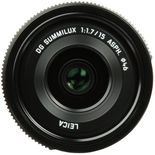 Panasonic Leica DG Summilux 15mm f/1.7 ASPH. Lens Panasonic