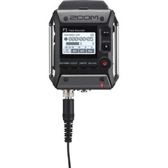 Zoom F1-LP 2-Input / 2-Track Portable Field Recorder with Lavalier Microphone Zoom