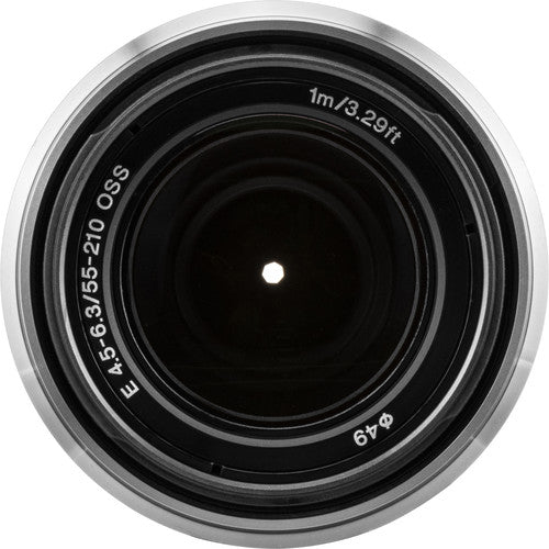 Sony E 55-210mm f/4.5-6.3 OSS Lens (Silver) Sony