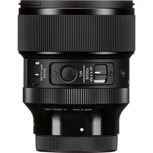 Sigma 85mm f/1.4 DG DN Art Lens for Sony E SIGMA
