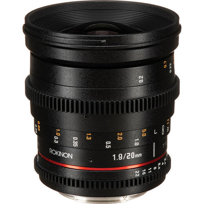 Samyang 20MM T1.9 ED AS UMC Full Frame Lens (CANON EF) SAMYANG