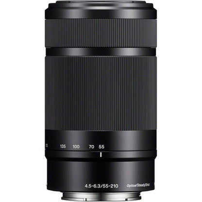 Sony E 55-210mm f/4.5-6.3 OSS Lens (Black) Sony