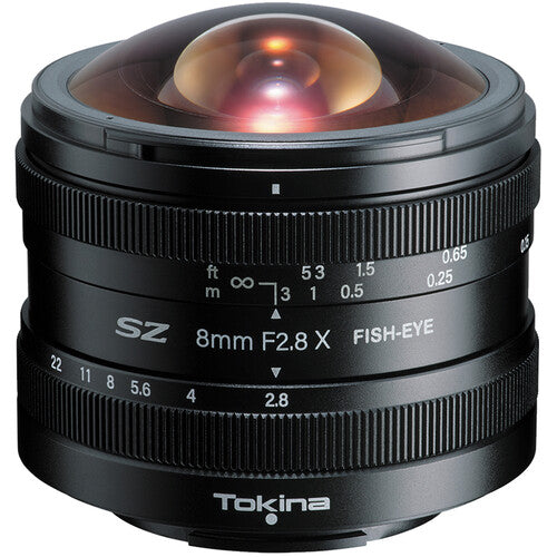 Tokina SZ 8mm F/2.8 APS-C Fisheye Mirrorless Lens (Sony E) Tokina