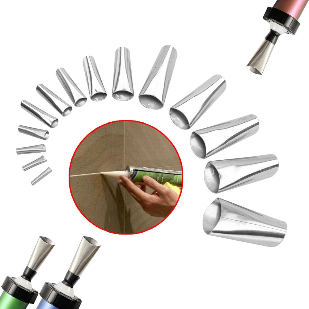 17 Caulking Finisher Caulk Nozzle Applicator Sealant Finishing Scraper Tools Tristar Online
