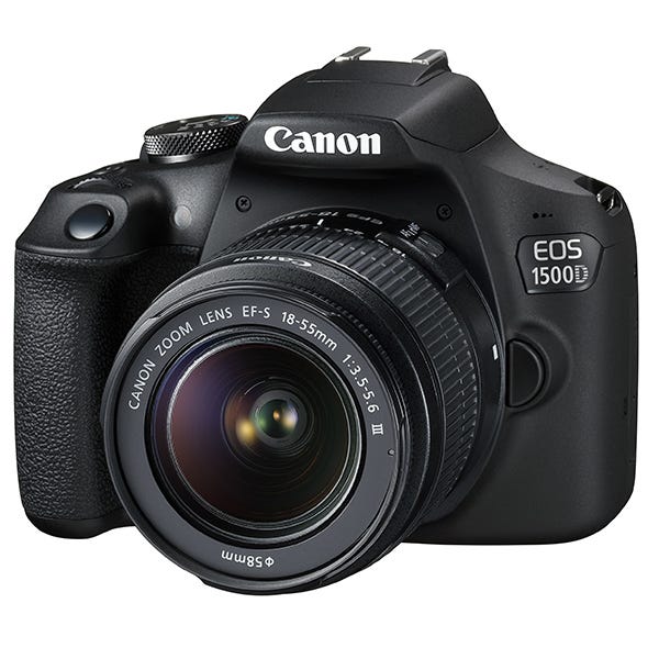 Canon EOS 1500D Kit (18-55mm IS II) DSLR Camera - Black Canon