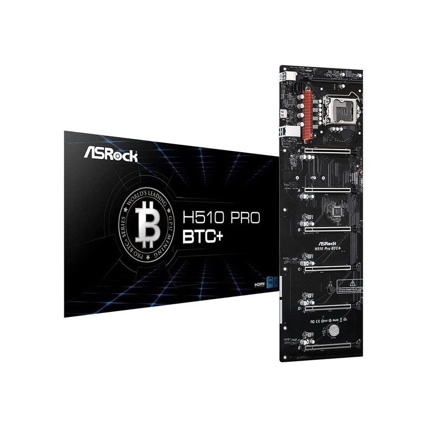 ASRock H510 Pro BTC+ Bitcoin Mining Motherboard ASRock