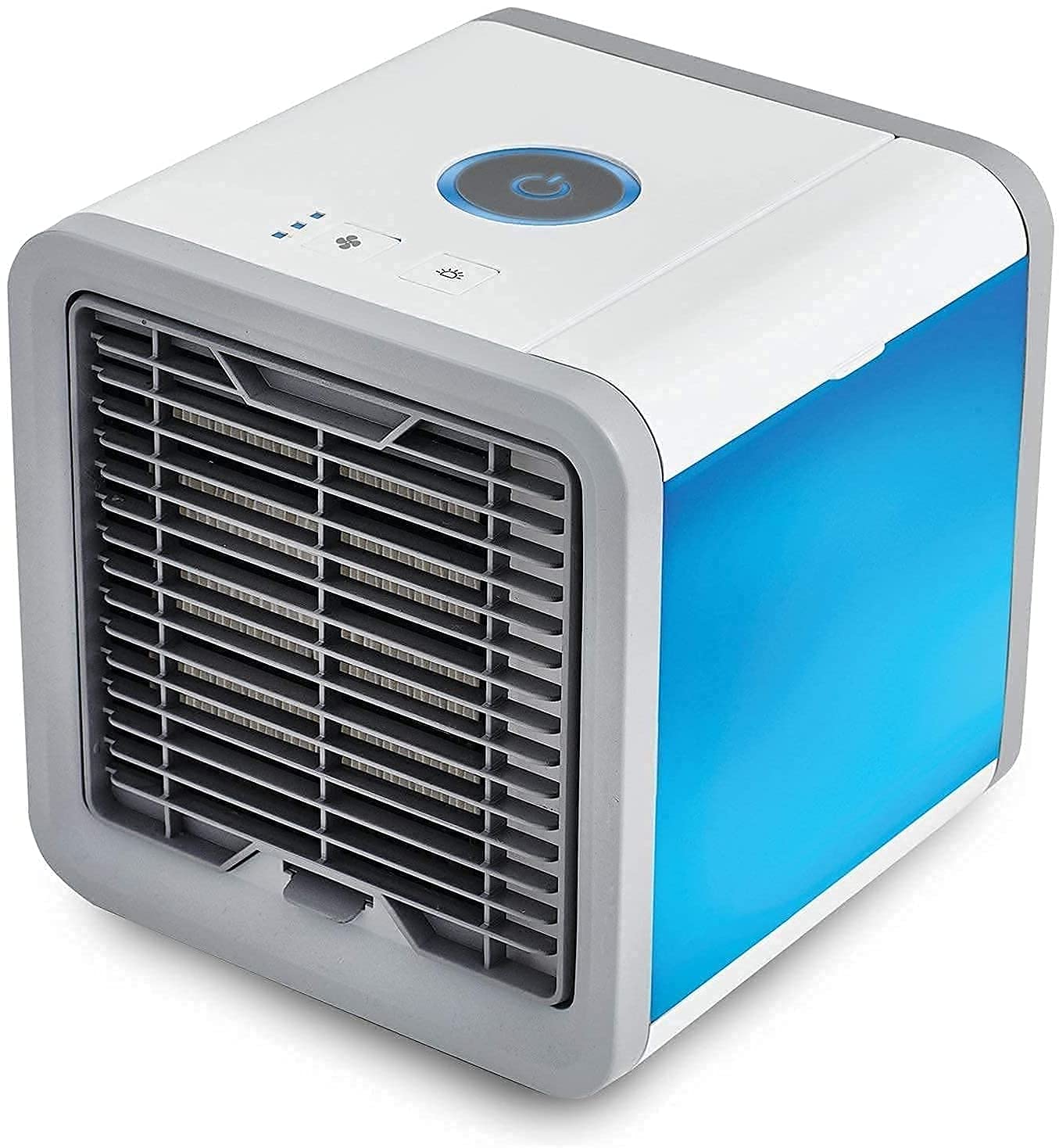 USB Portable Air Conditioner Air Cooler Desktop Fan Mini Air Circulator Purifier Colorful Atmosphere Lamp Tristar Online