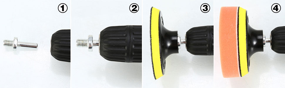 2 in 1 Car Foam Drill (39 pieces) Tristar Online