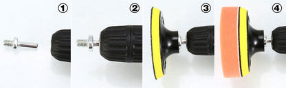 2 in 1 Car Foam Drill (39 pieces) Tristar Online