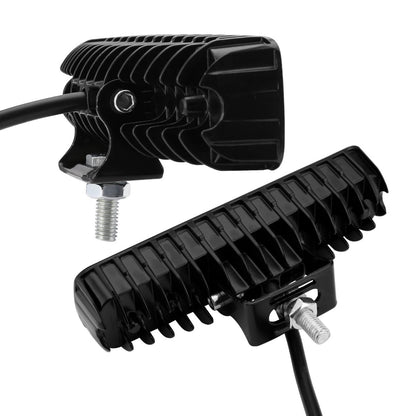 2 x 6inch 18W LED Work Light Bar Driving Lamp Flood Truck Offroad MINING UTE 4WD Tristar Online