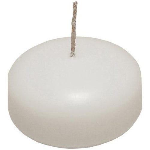 20 Pack of 4 Hour White Floating Candles - 4cm diameter - wedding party decoration Tristar Online