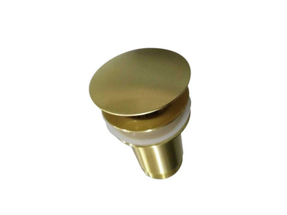 2021 new brushed Nickel Brushed stainless steel Pop Up Waste Plug 40 mm NO Overflow Tristar Online