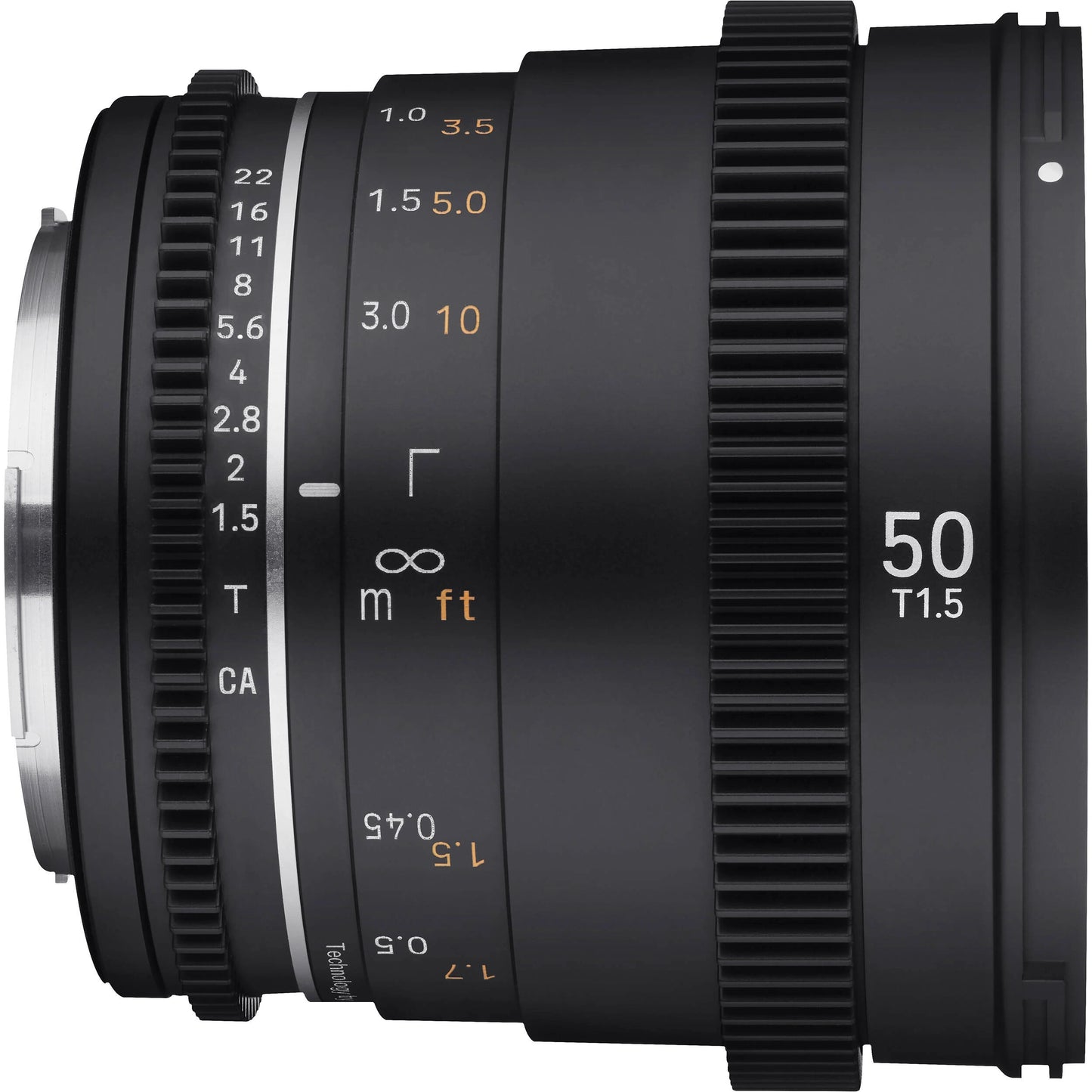 Samyang 50mm T1.5 MK2 VDSLR Full Frame Lens (Sony E) samyang