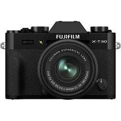 Fujifilm X-T30 II Mirrorless Digital Camera with XC 15-45mm Lens - Black Fujifilm