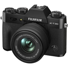 Fujifilm X-T30 II Mirrorless Digital Camera with XC 15-45mm Lens - Black Fujifilm