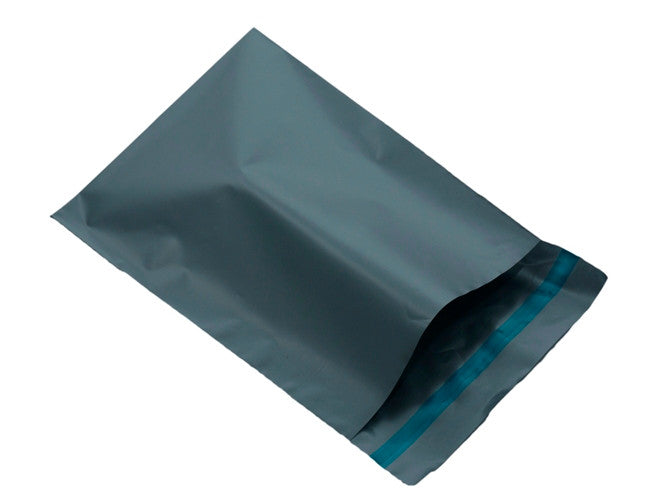 25 Pack - 400x300 mm GREY PLASTIC MAILING SATCHEL COURIER BAG POLY POSTAGE SHIPPING POST SELF SEAL Tristar Online
