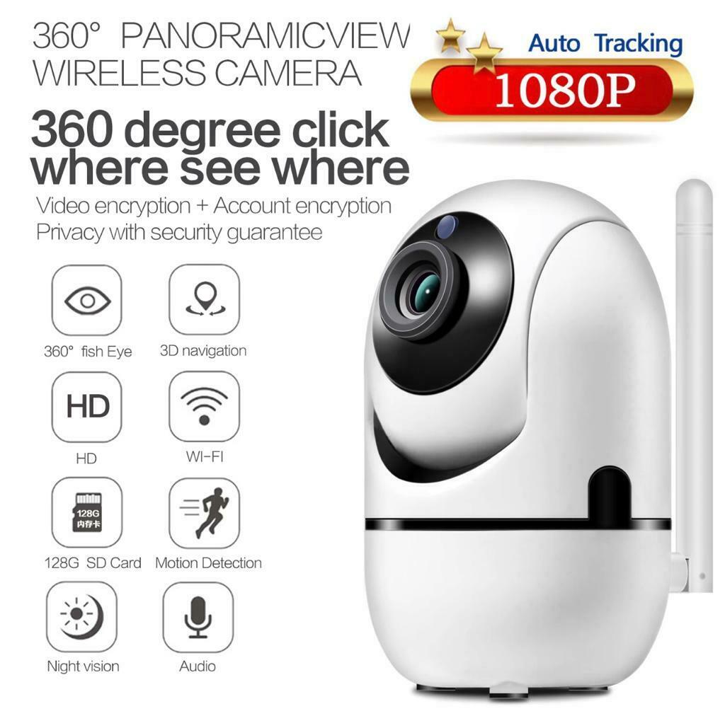 Baby Monitor Night Vision 1080P HD Video Wireless Security Camera Trion