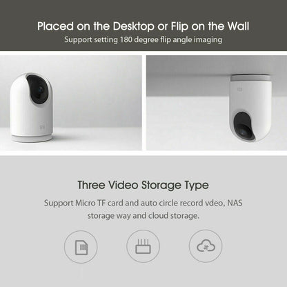 Mi 360 Home Security Camera 2K Pro panorama Full color in low-light AI Upgrade Xiaomi